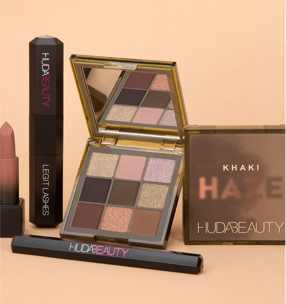 Huda Beauty Khaki Haze Obsessions Palette