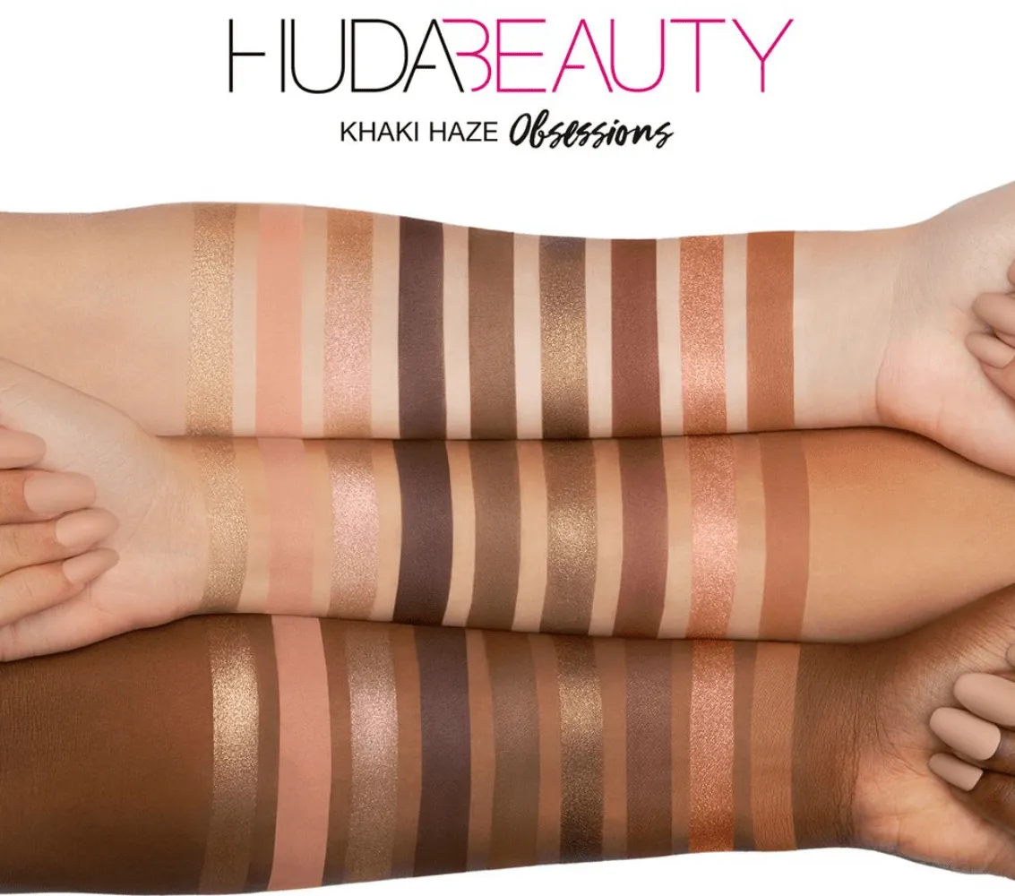 Huda Beauty Khaki Haze Obsessions Palette
