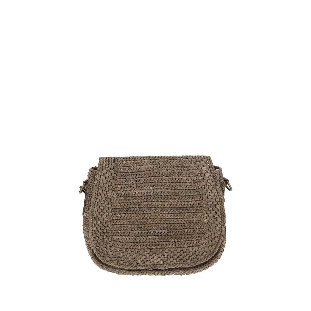 Ibeliv Tia Raffia Shoulder Bag