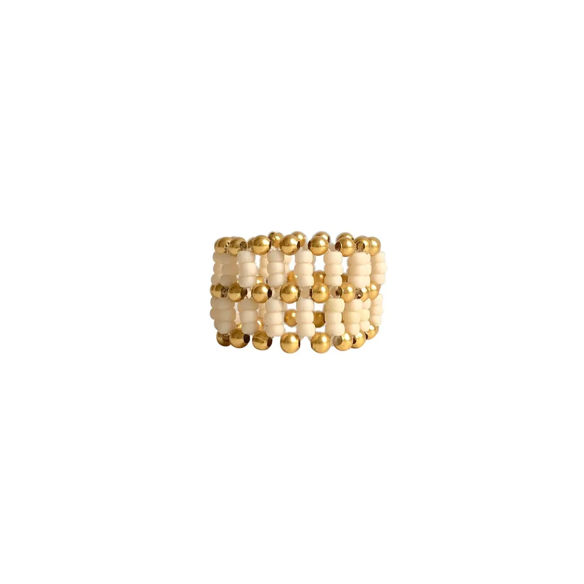 IBU Antique Beige Ronny Ring