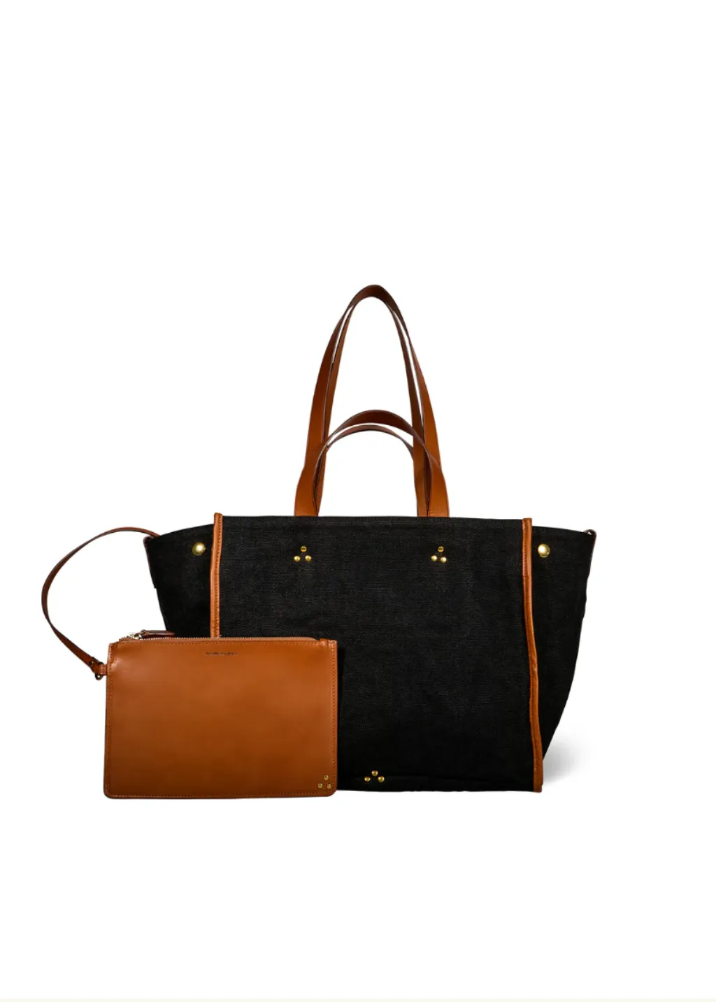 Jerome Dreyfuss Leon M Bag in Linen Noir