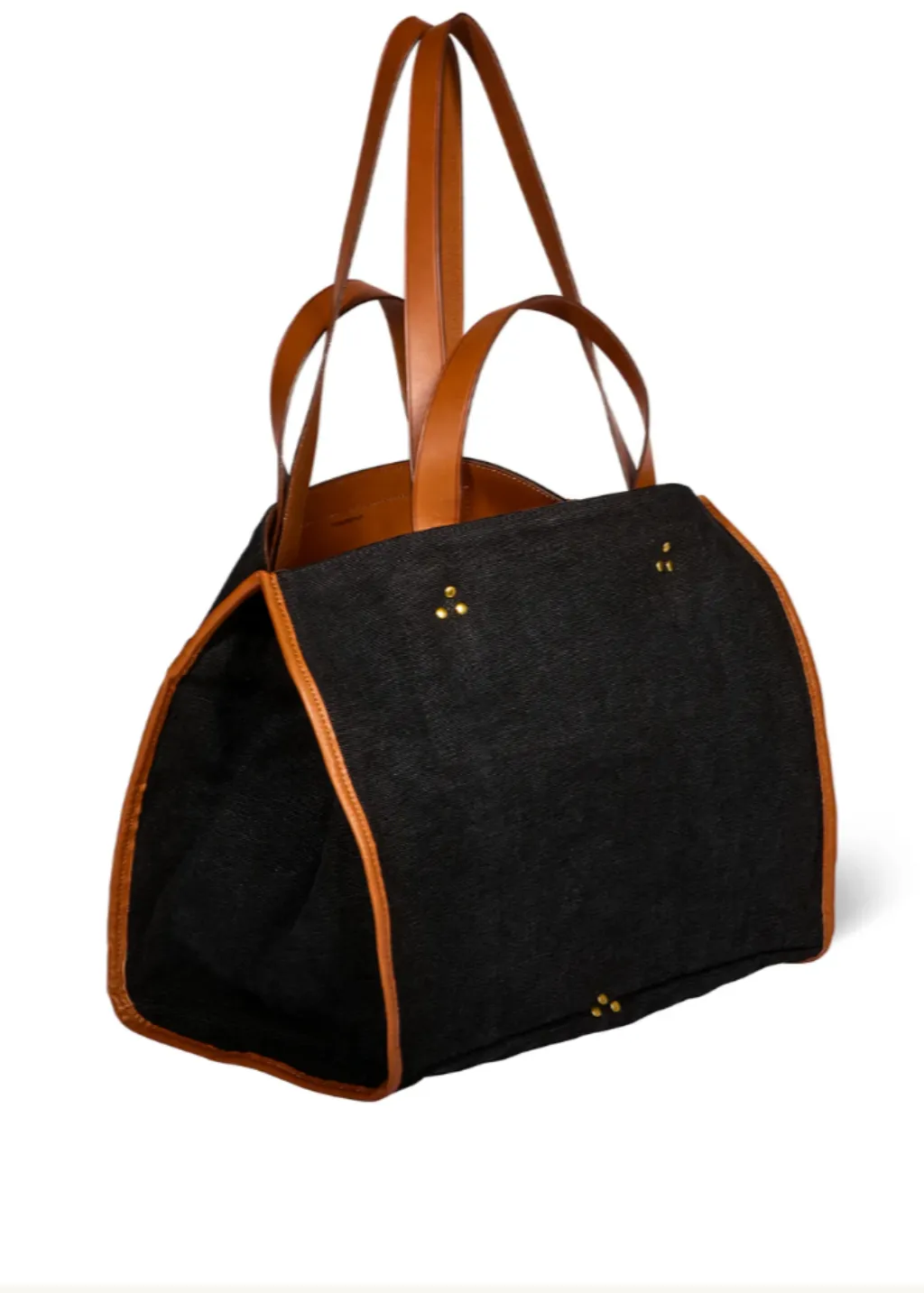 Jerome Dreyfuss Leon M Bag in Linen Noir