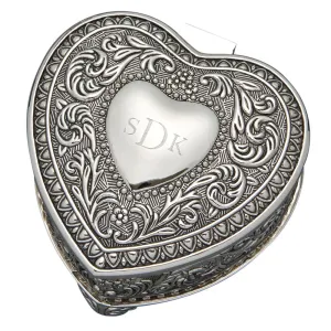 Jewelry Box - Antique Heart