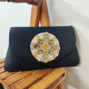 Jute Flap Bag