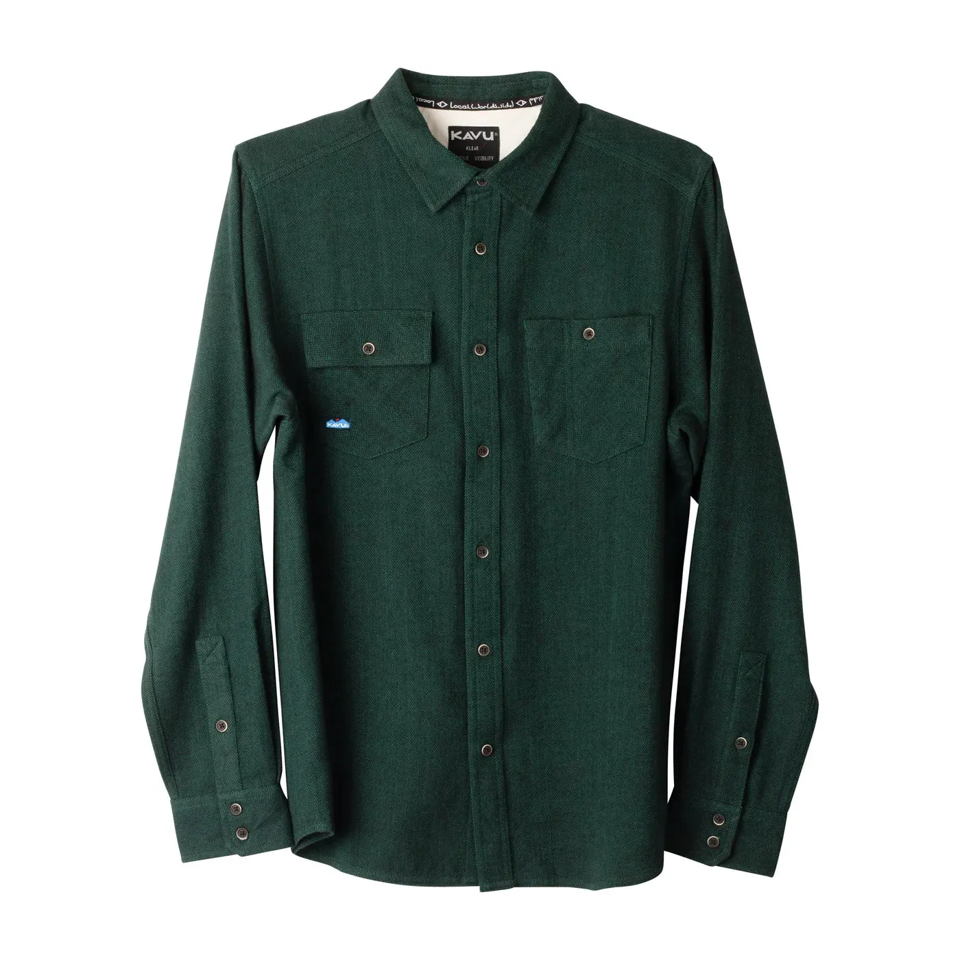 Kavu Langley Flannel Shirt - Hemlock