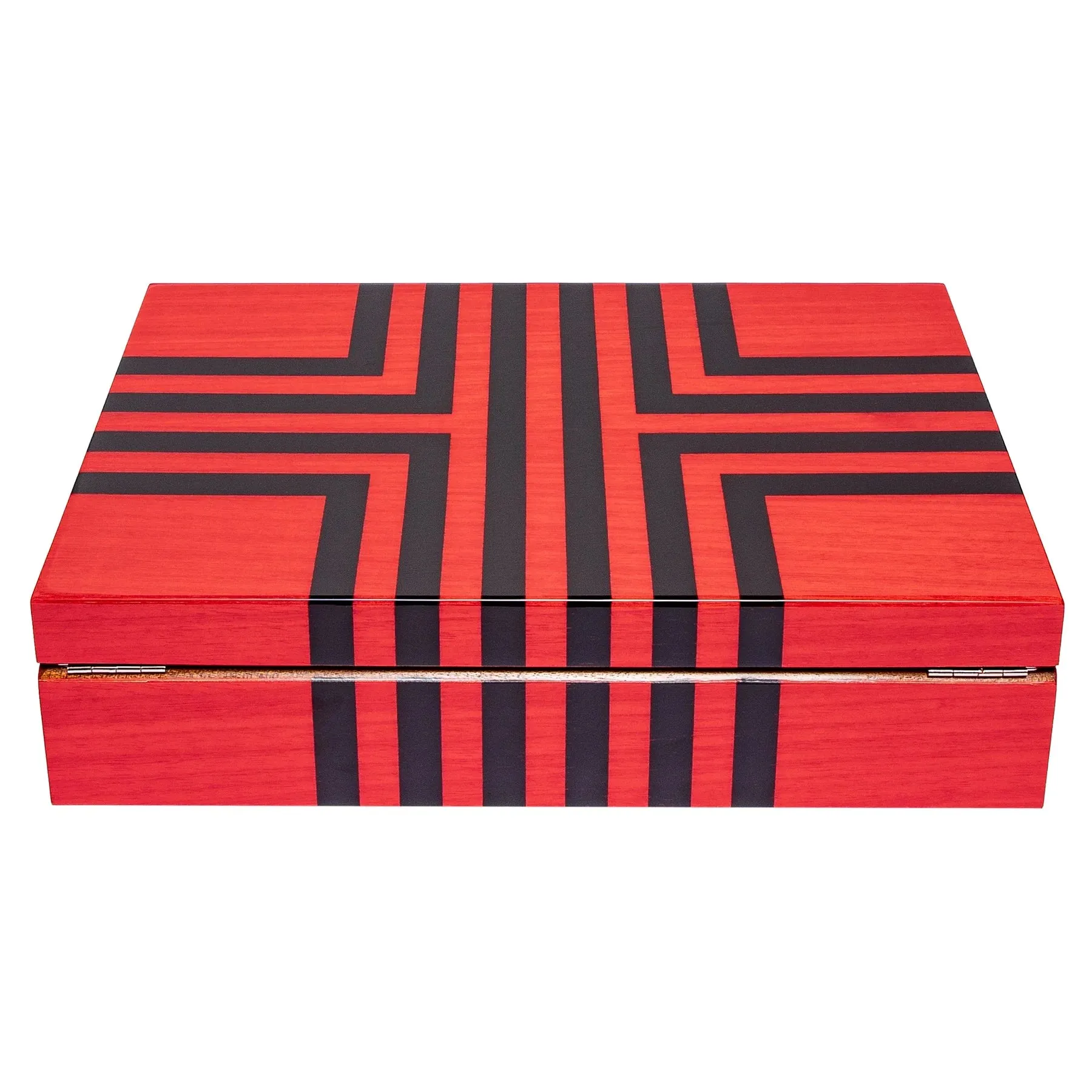Labyrinth 10 Watch Collector Box - Red