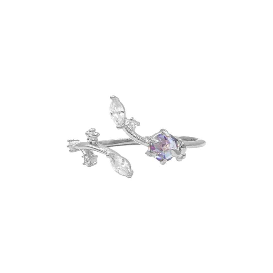 Lavender Flutter Ring