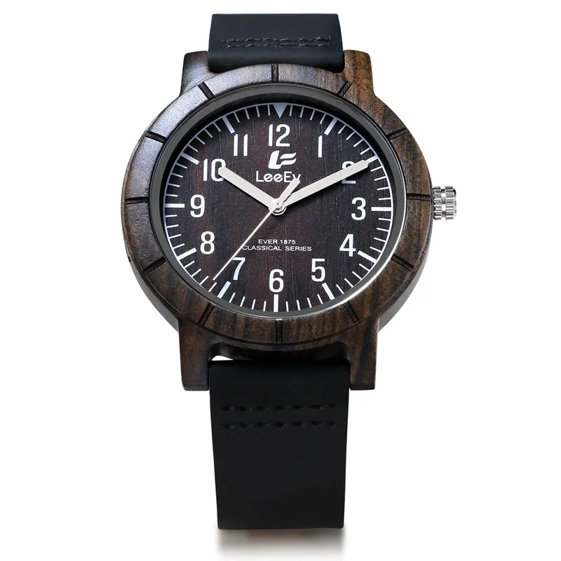 LeeEv Woemns Wooden Watch