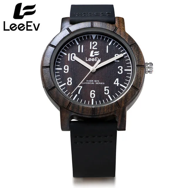 LeeEv Woemns Wooden Watch