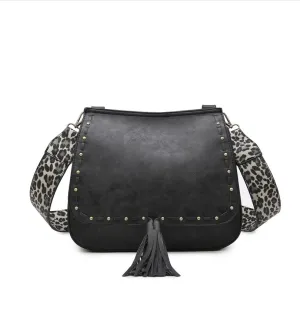 London Tote Shoulder Handbag Flap Over Snap Shoulder Handbag
