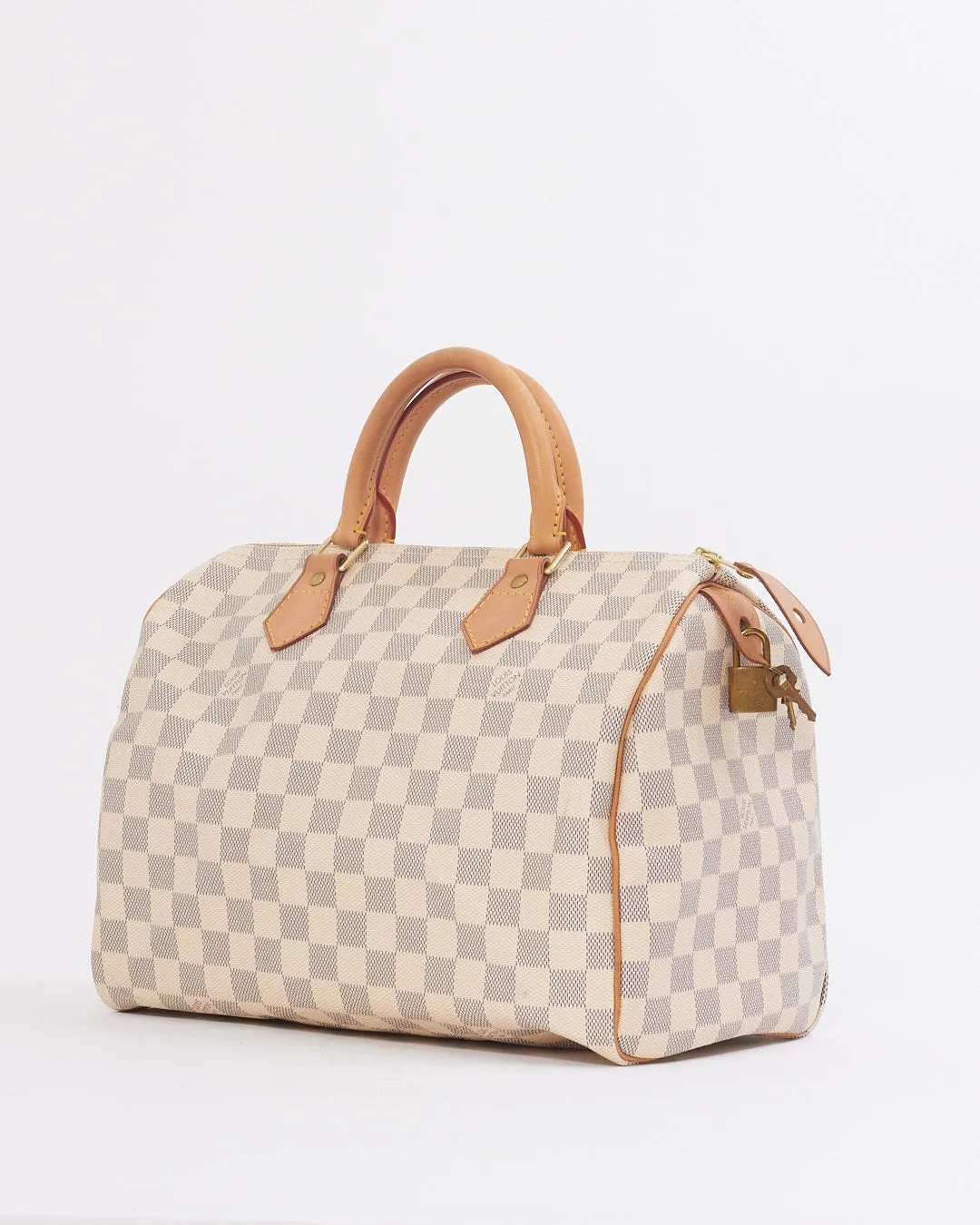 Louis Vuitton Damier Azur Canvas Speedy 30 Bag