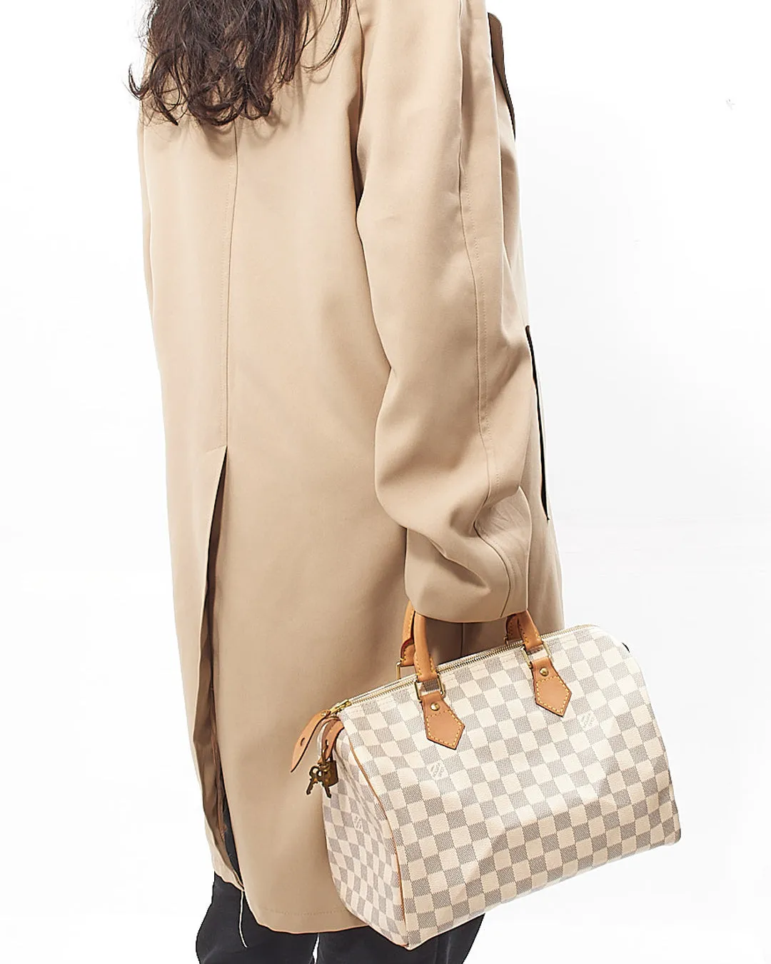 Louis Vuitton Damier Azur Canvas Speedy 30 Bag