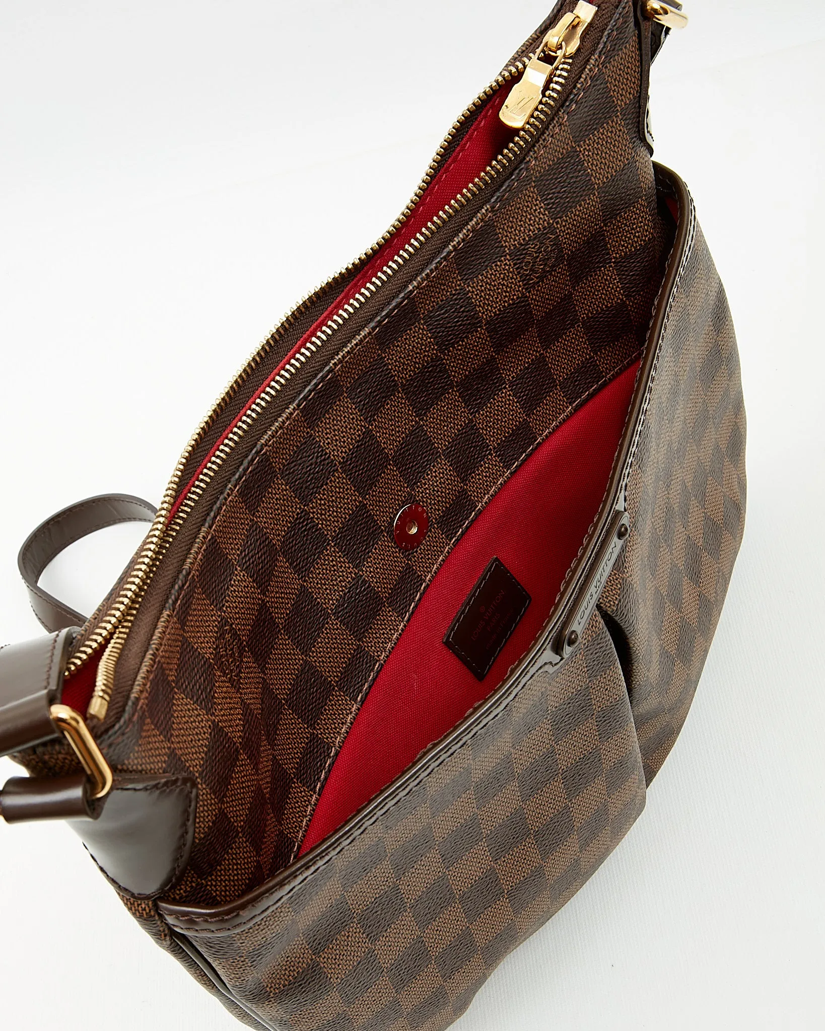 Louis Vuitton Damier Ebene Canvas Bloomsbury Crossbody Bag