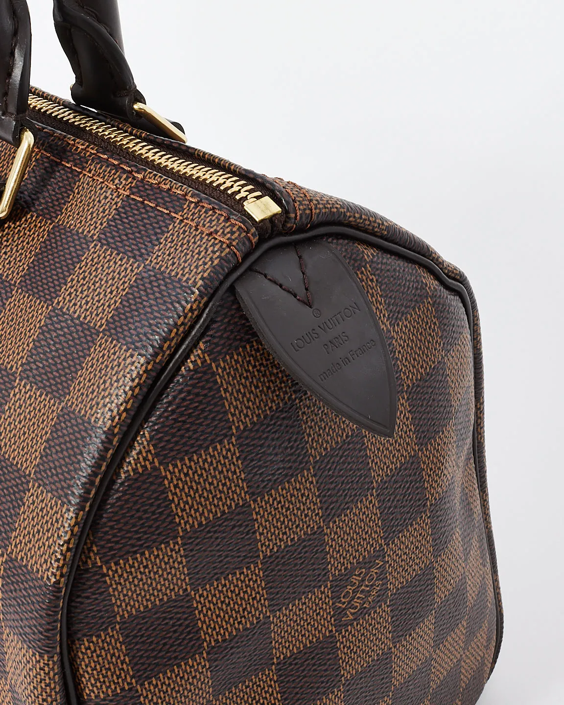 Louis Vuitton Damier Ebene Canvas Speedy 25