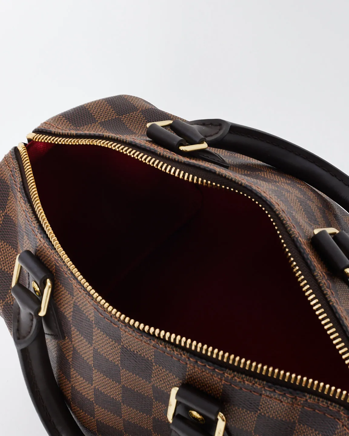 Louis Vuitton Damier Ebene Canvas Speedy 25