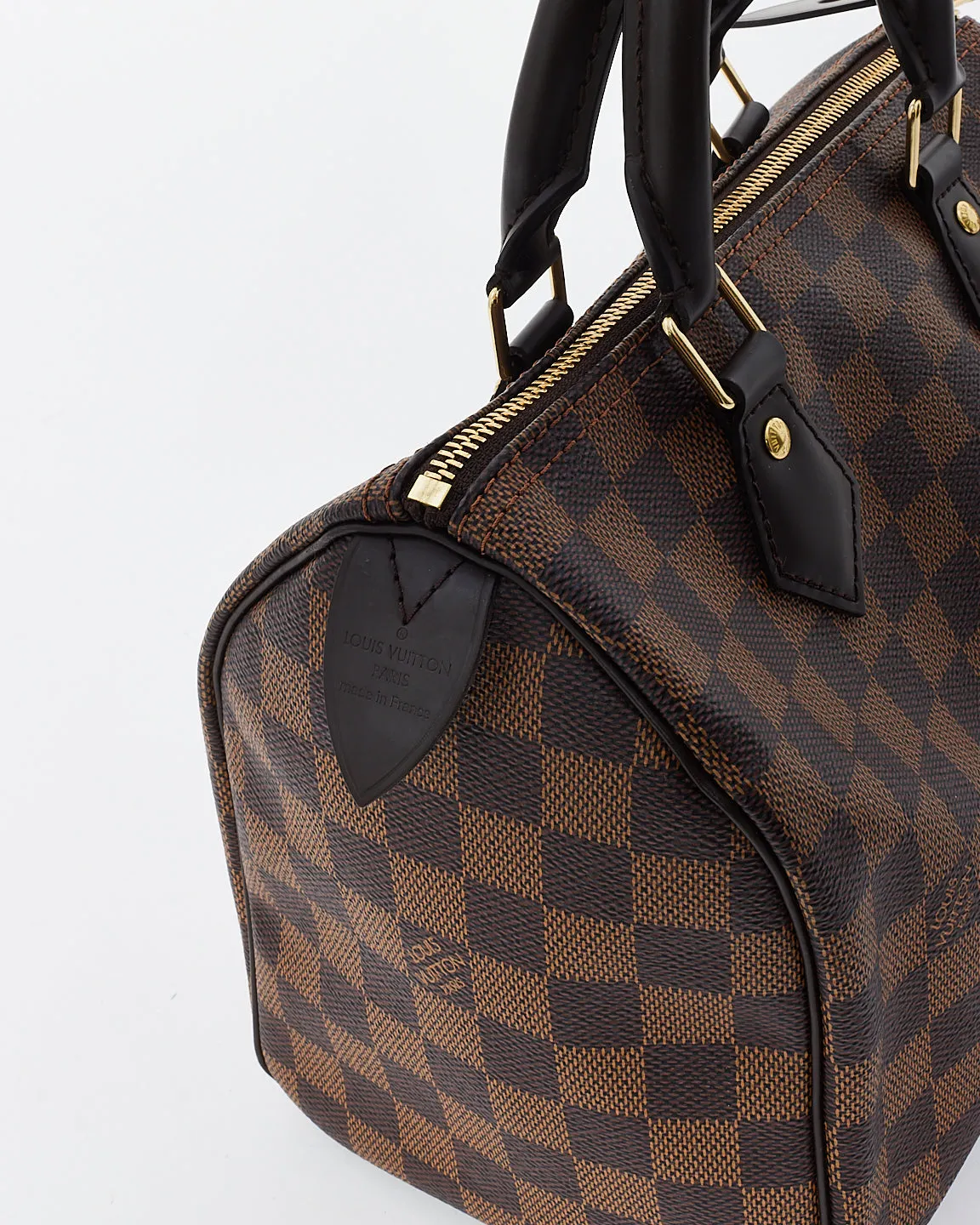 Louis Vuitton Damier Ebene Canvas Speedy 25