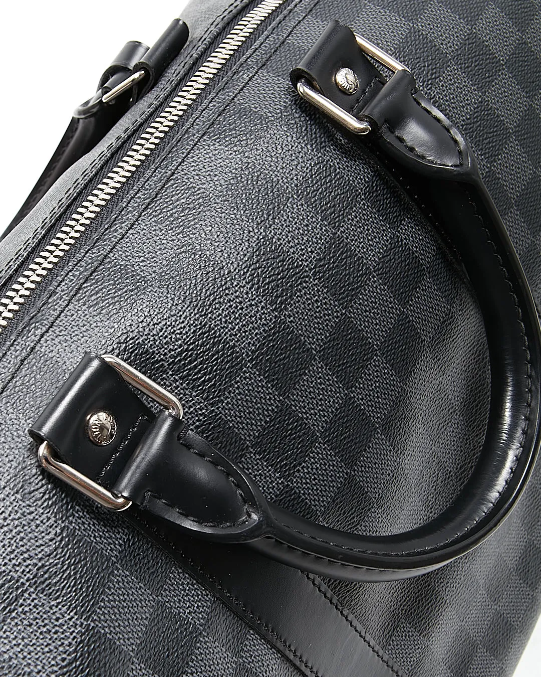 Louis Vuitton Damier Graphite Canvas Keepall 55 Bandouliere Bag NO STRAP