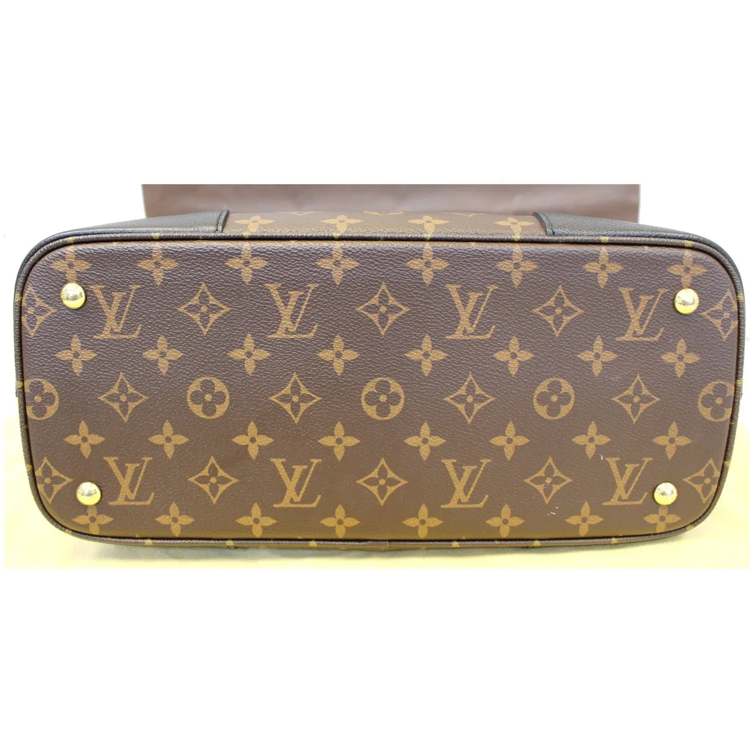LOUIS VUITTON Flandrin Monogram Canvas Shoulder Handbag