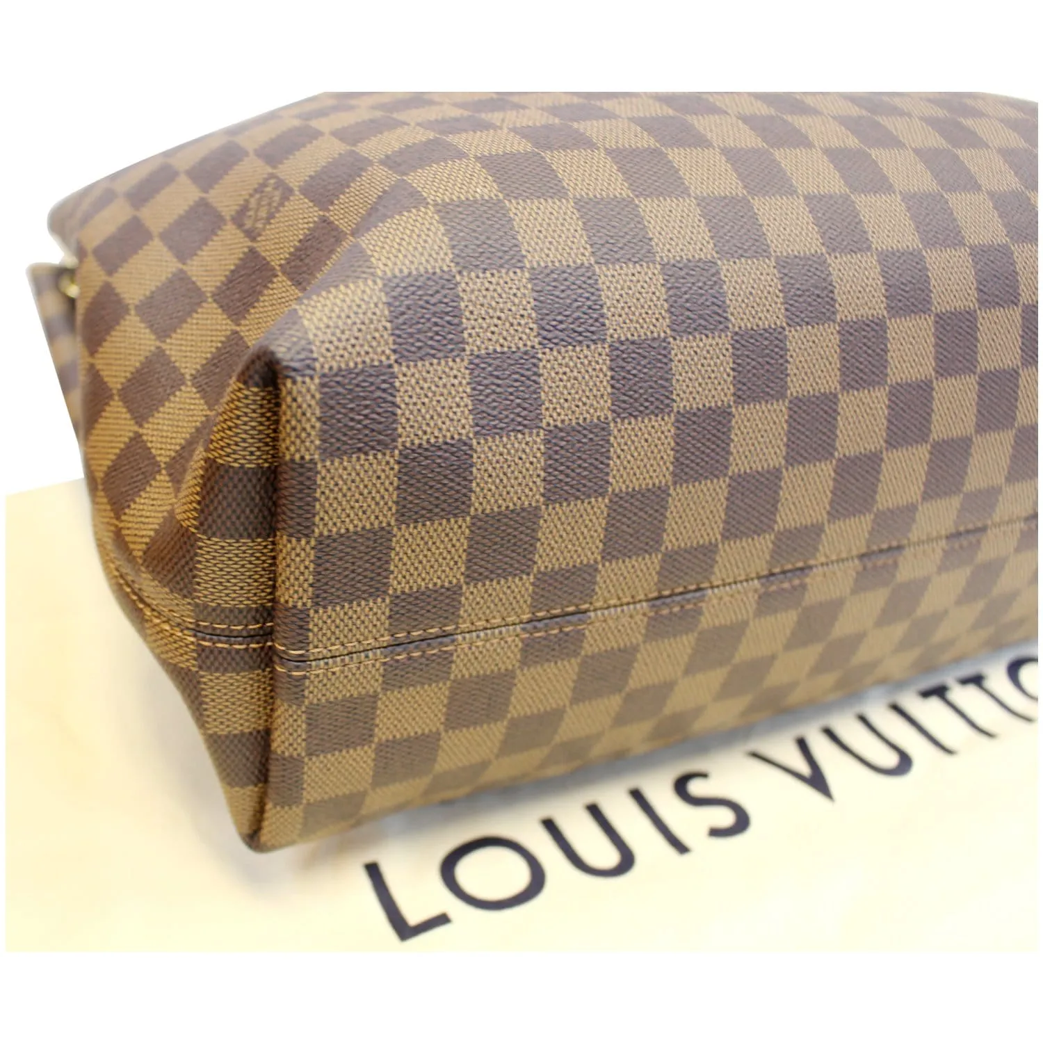 LOUIS VUITTON Graceful MM Damier Ebene Shoulder Bag