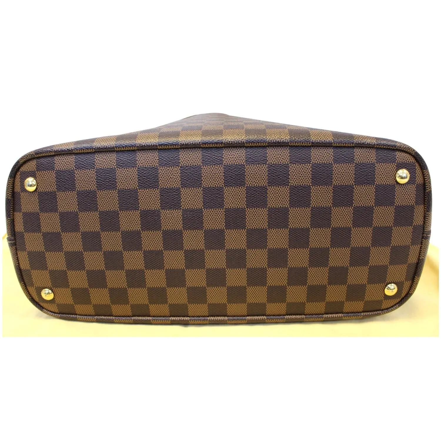 LOUIS VUITTON Kensington Damier Ebene Shoulder Handbag