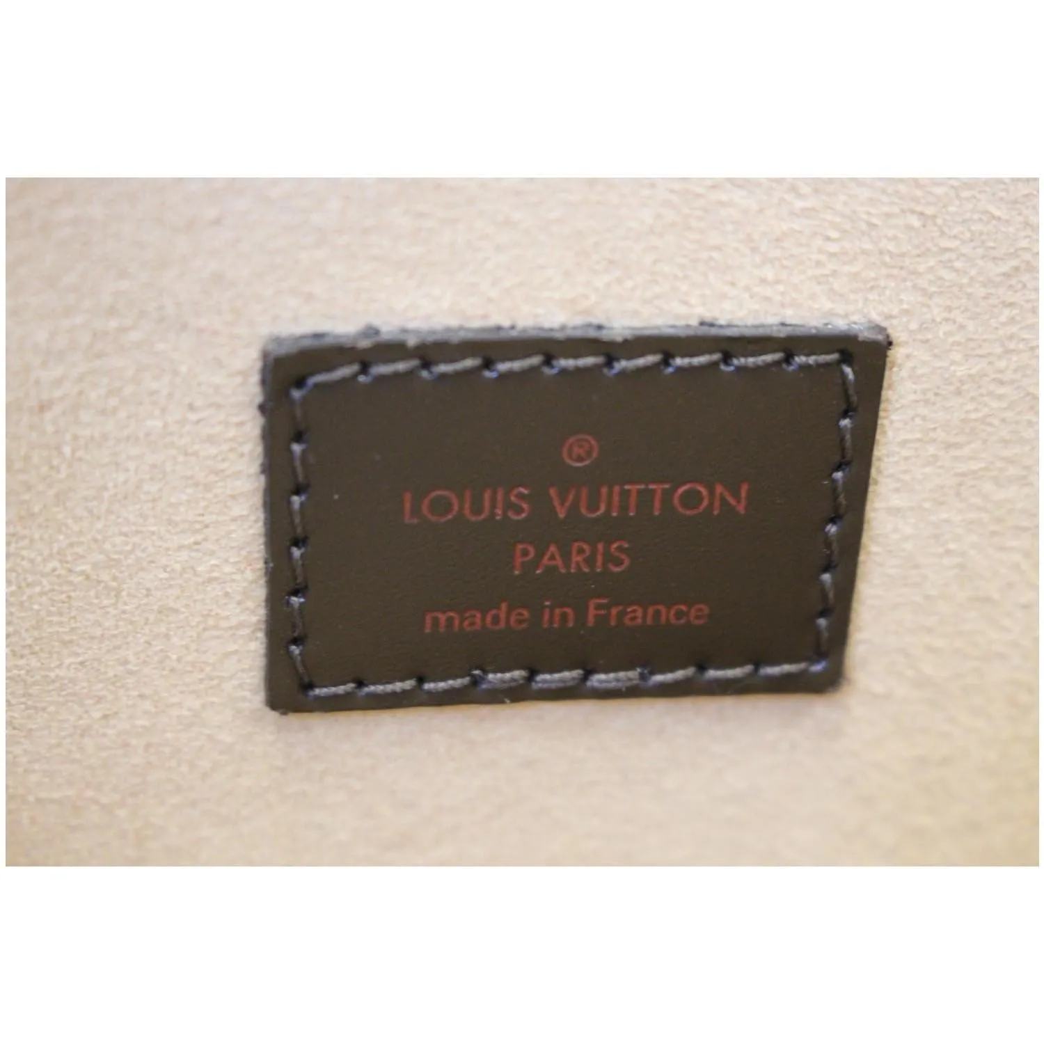 LOUIS VUITTON Kensington Damier Ebene Shoulder Handbag