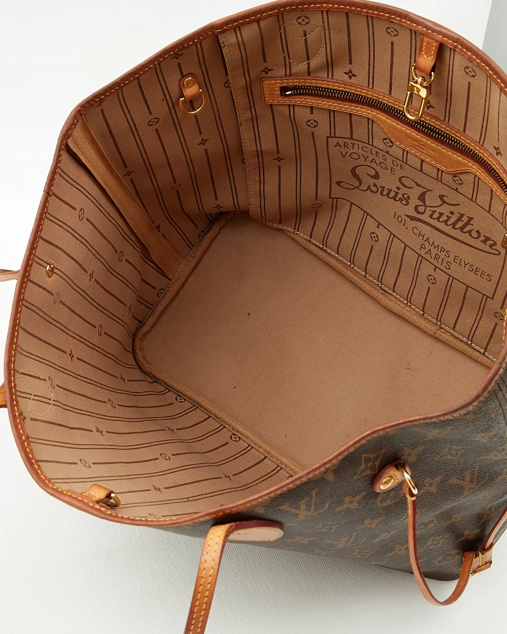 Louis Vuitton Monogram Canvas Neverful MM Tote Bag