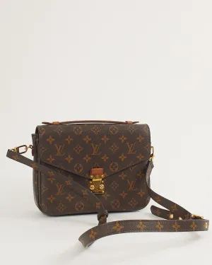 Louis Vuitton Monogram Canvas Pochette Metis Bag