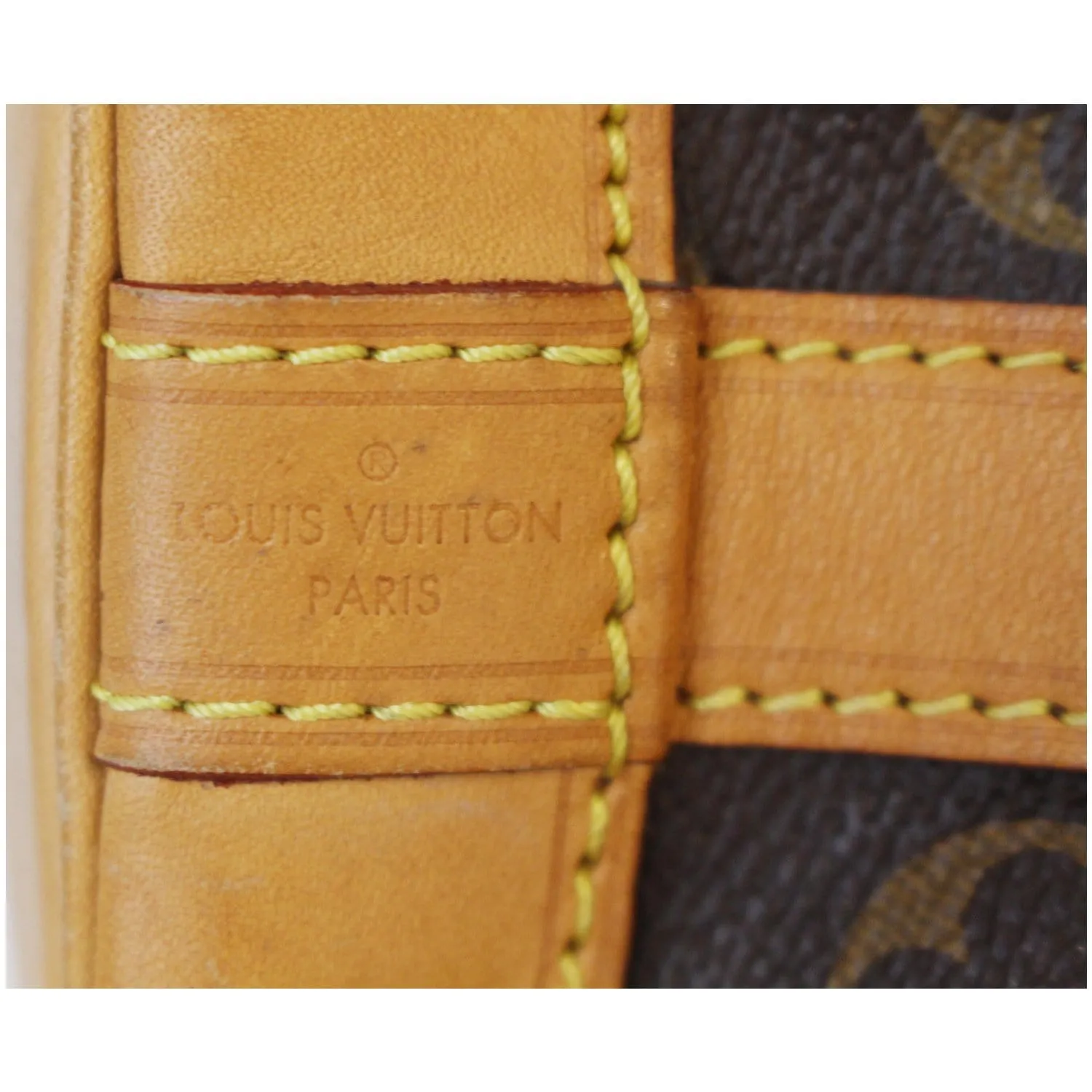 LOUIS VUITTON Monogram Noe BB Shoulder Bag Brown