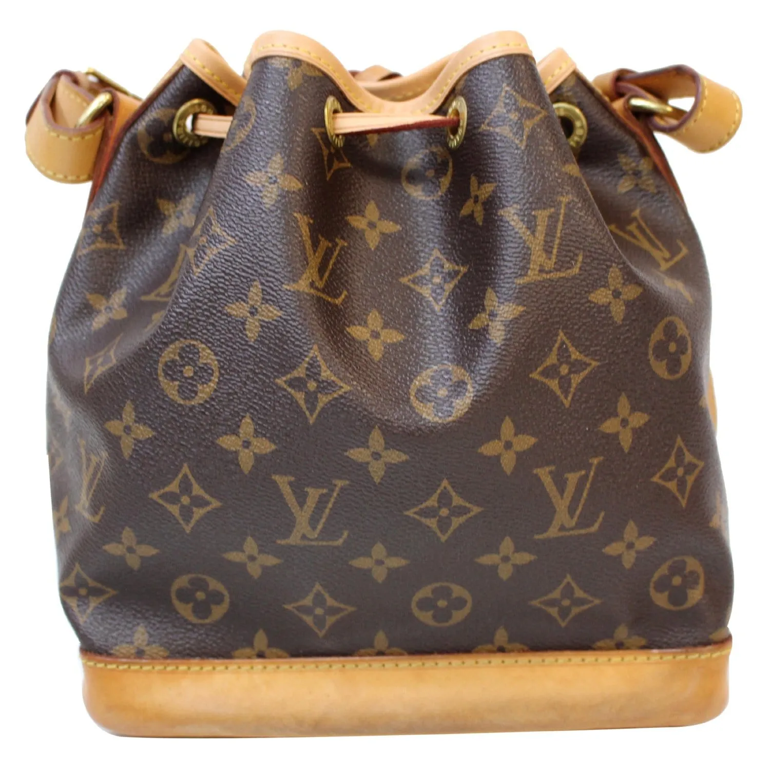 LOUIS VUITTON Monogram Noe BB Shoulder Bag Brown
