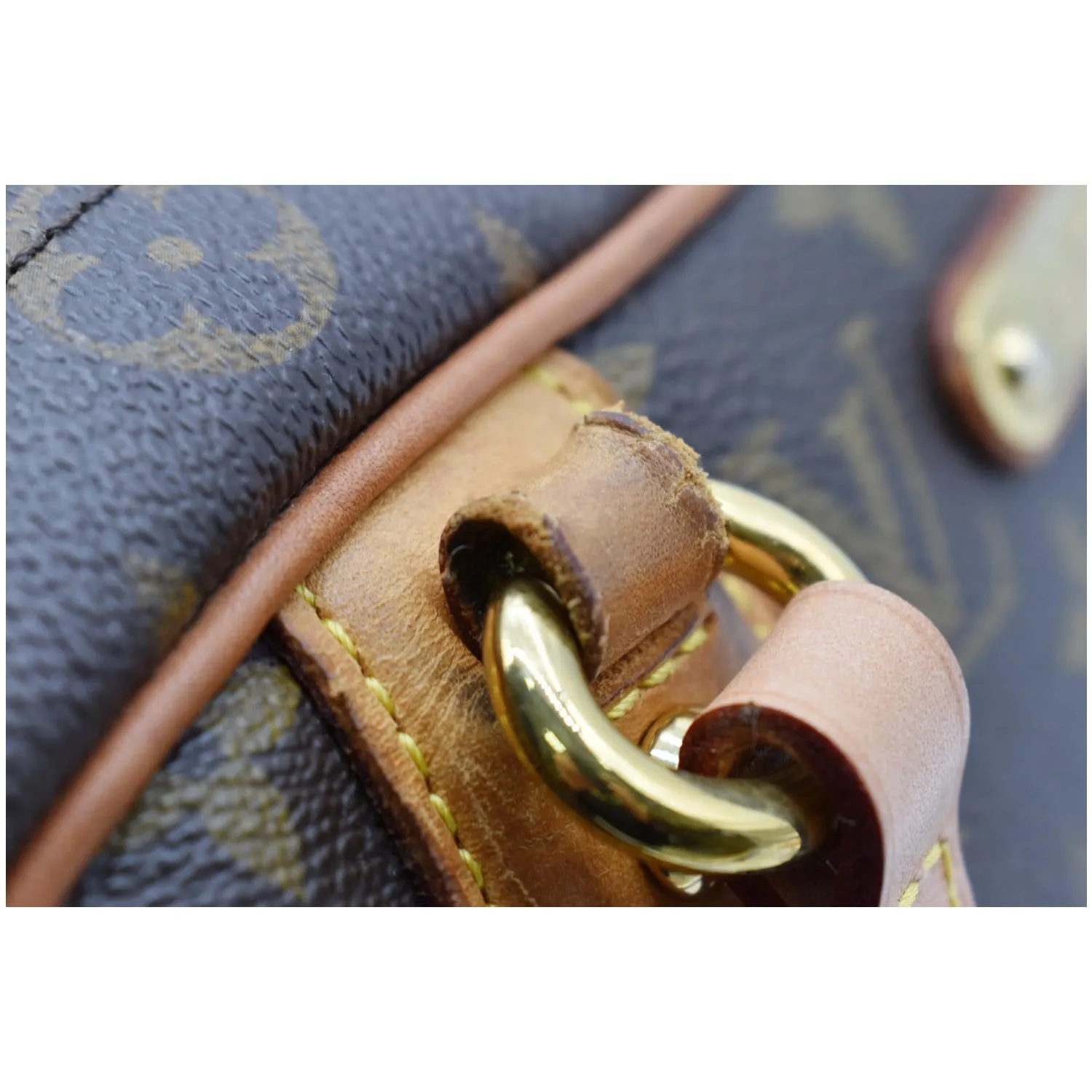 LOUIS VUITTON Montorgueil PM Monogram Canvas Shoulder Bag Brown