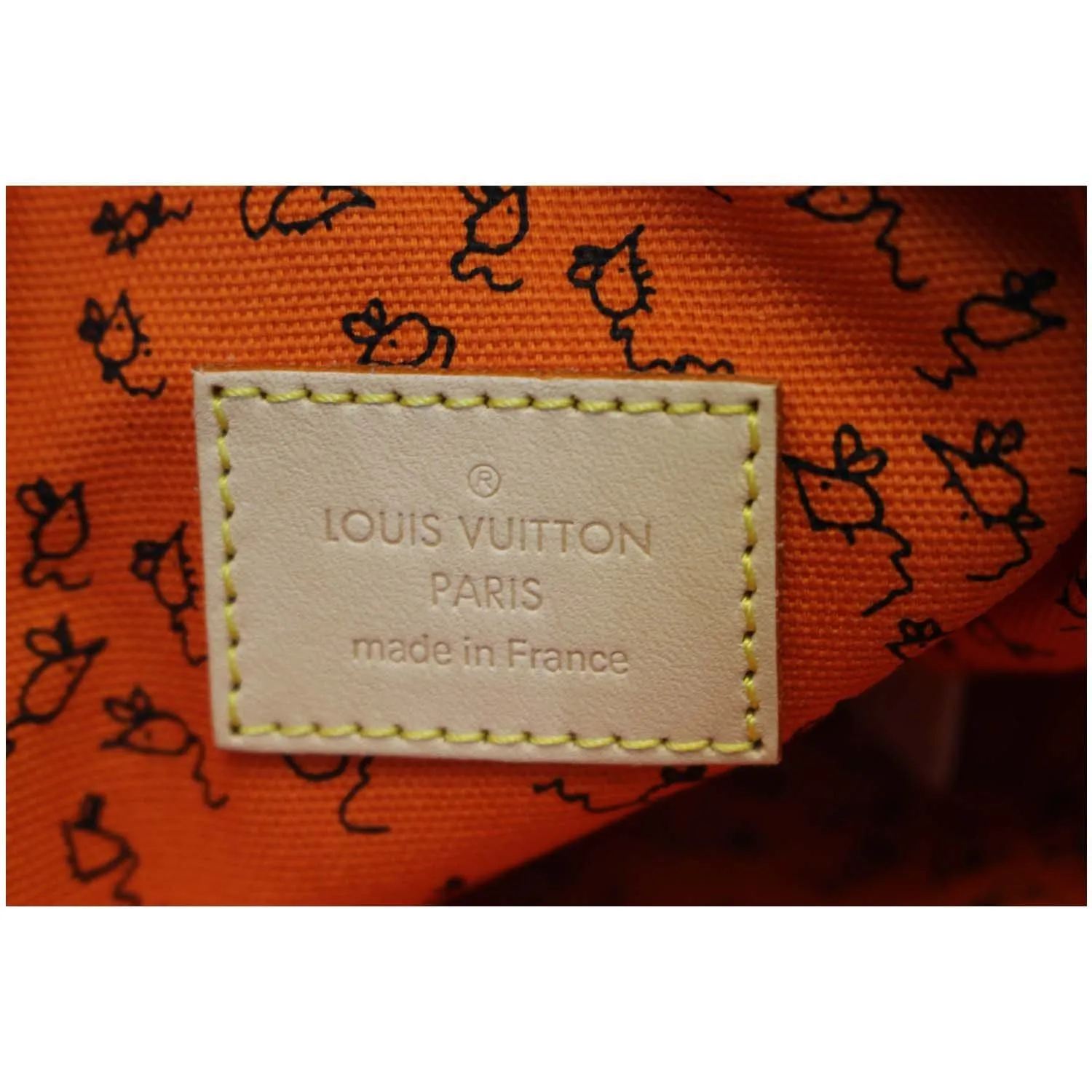 LOUIS VUITTON Paname Monogram Grace Coddington Catogram Shoulder Bag