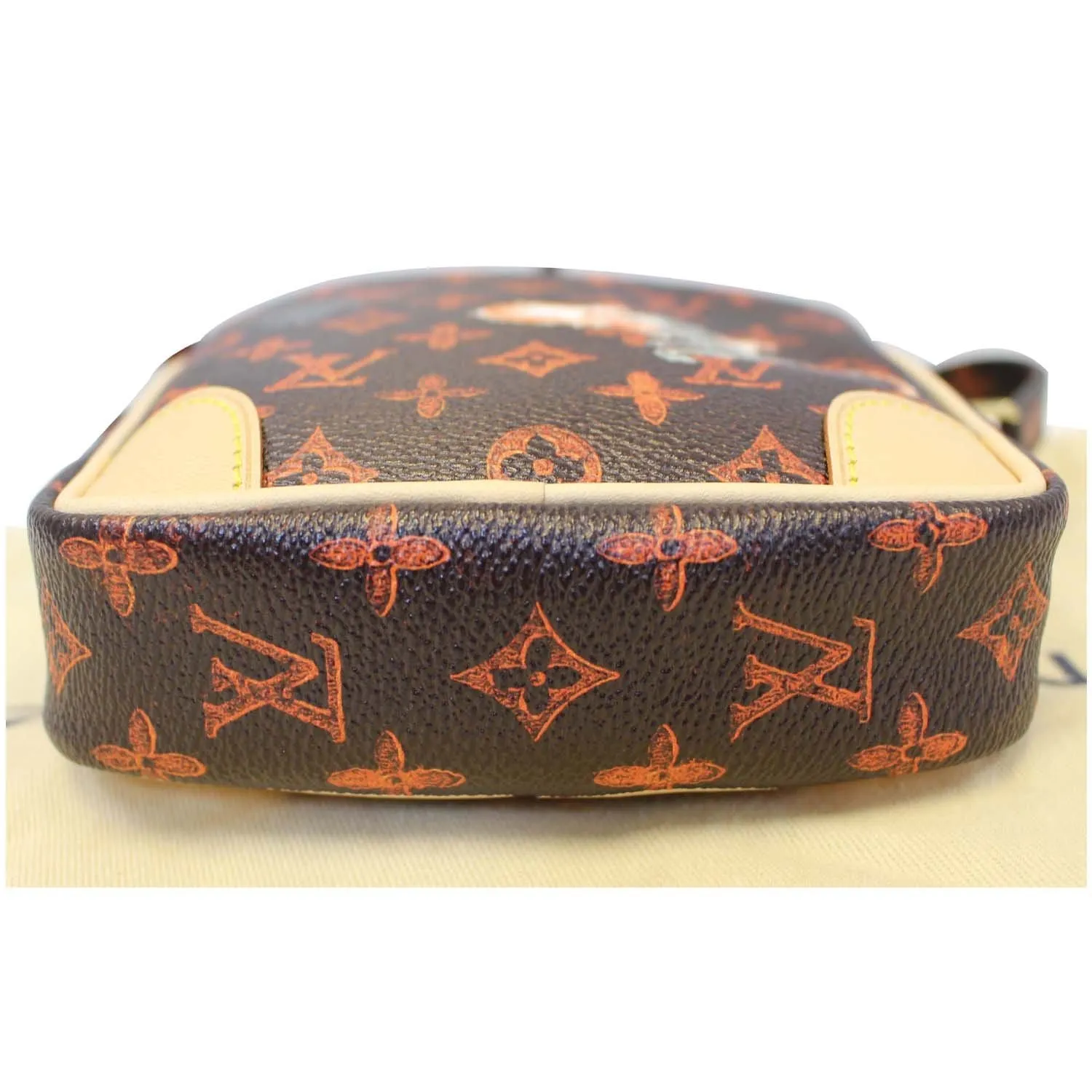 LOUIS VUITTON Paname Monogram Grace Coddington Catogram Shoulder Bag