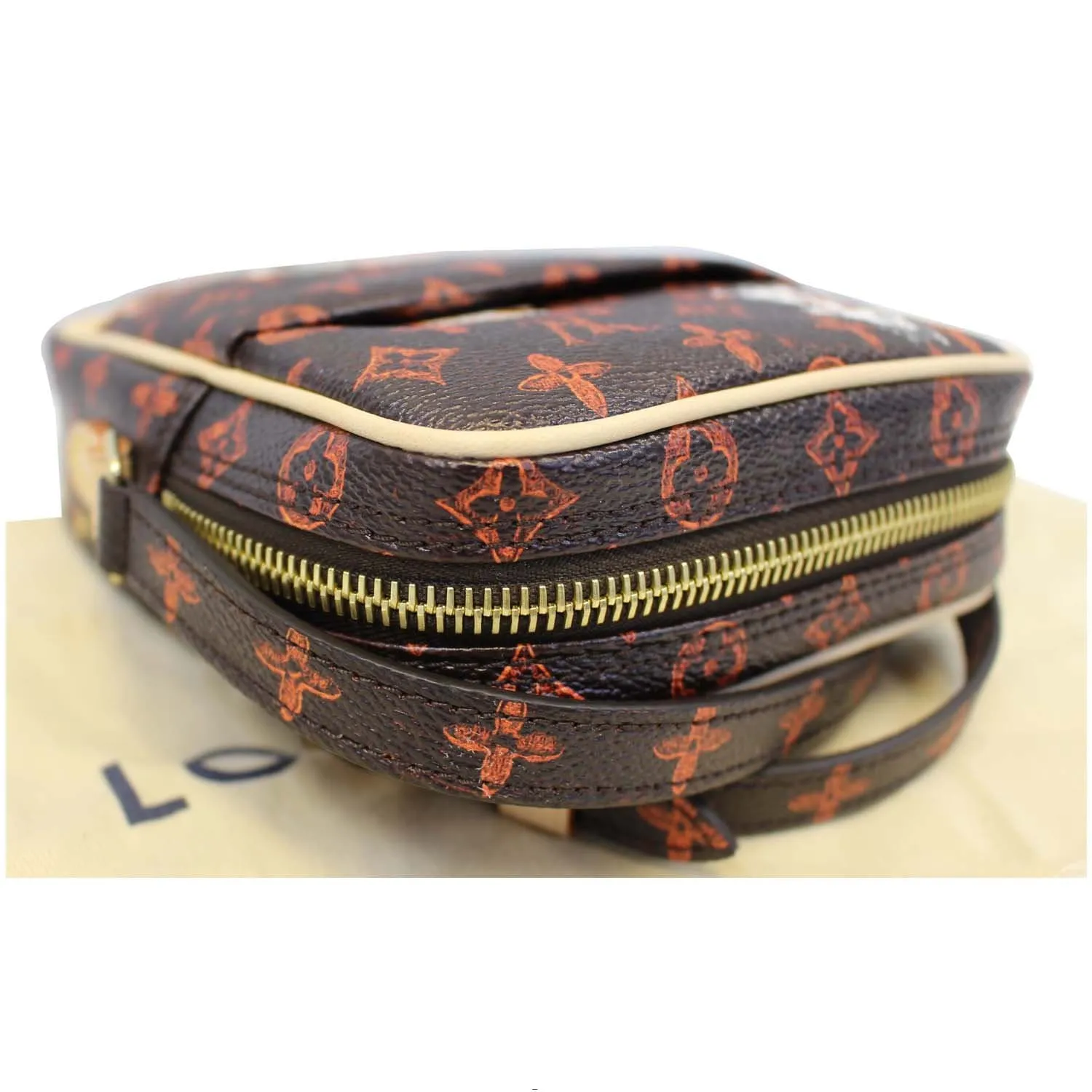 LOUIS VUITTON Paname Monogram Grace Coddington Catogram Shoulder Bag