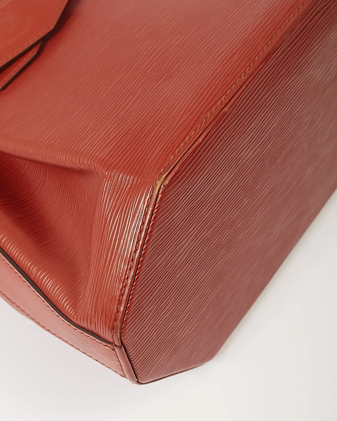 Louis Vuitton Tan Epi Leather Sac Epaule 27 Bucket Bag