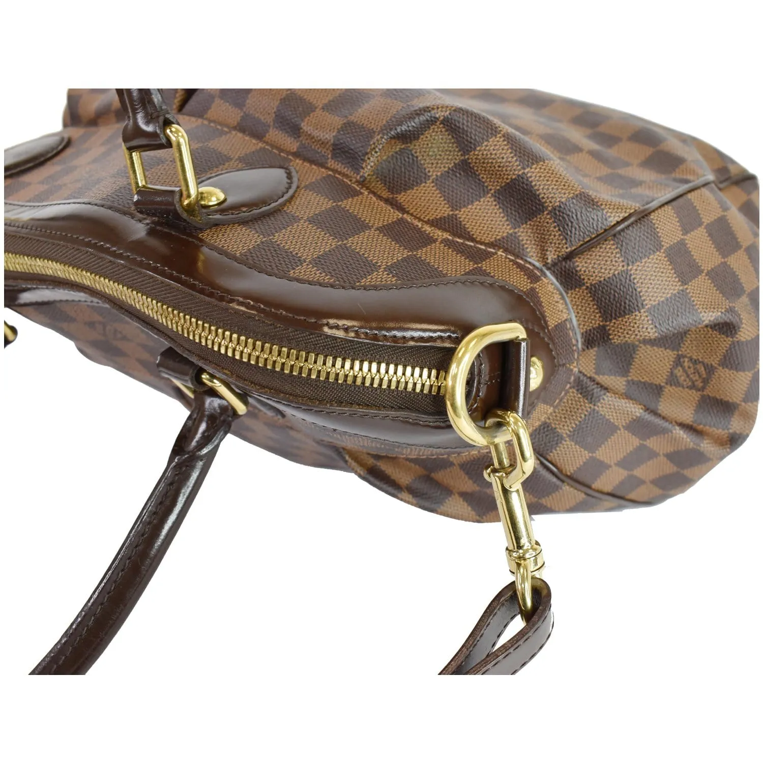 LOUIS VUITTON Trevi GM Damier Ebene 2way Shoulder Bag Brown