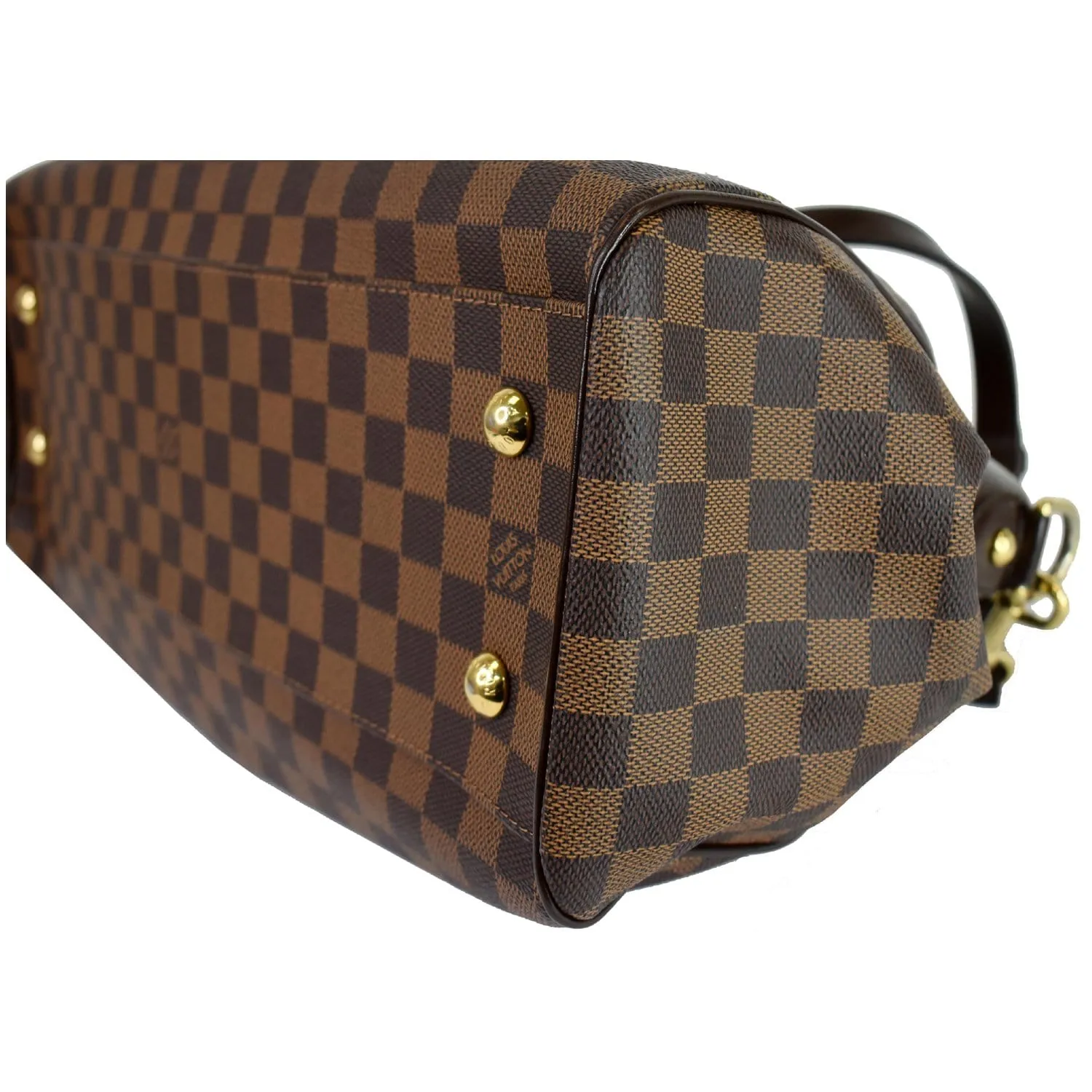 LOUIS VUITTON Trevi GM Damier Ebene 2way Shoulder Bag Brown