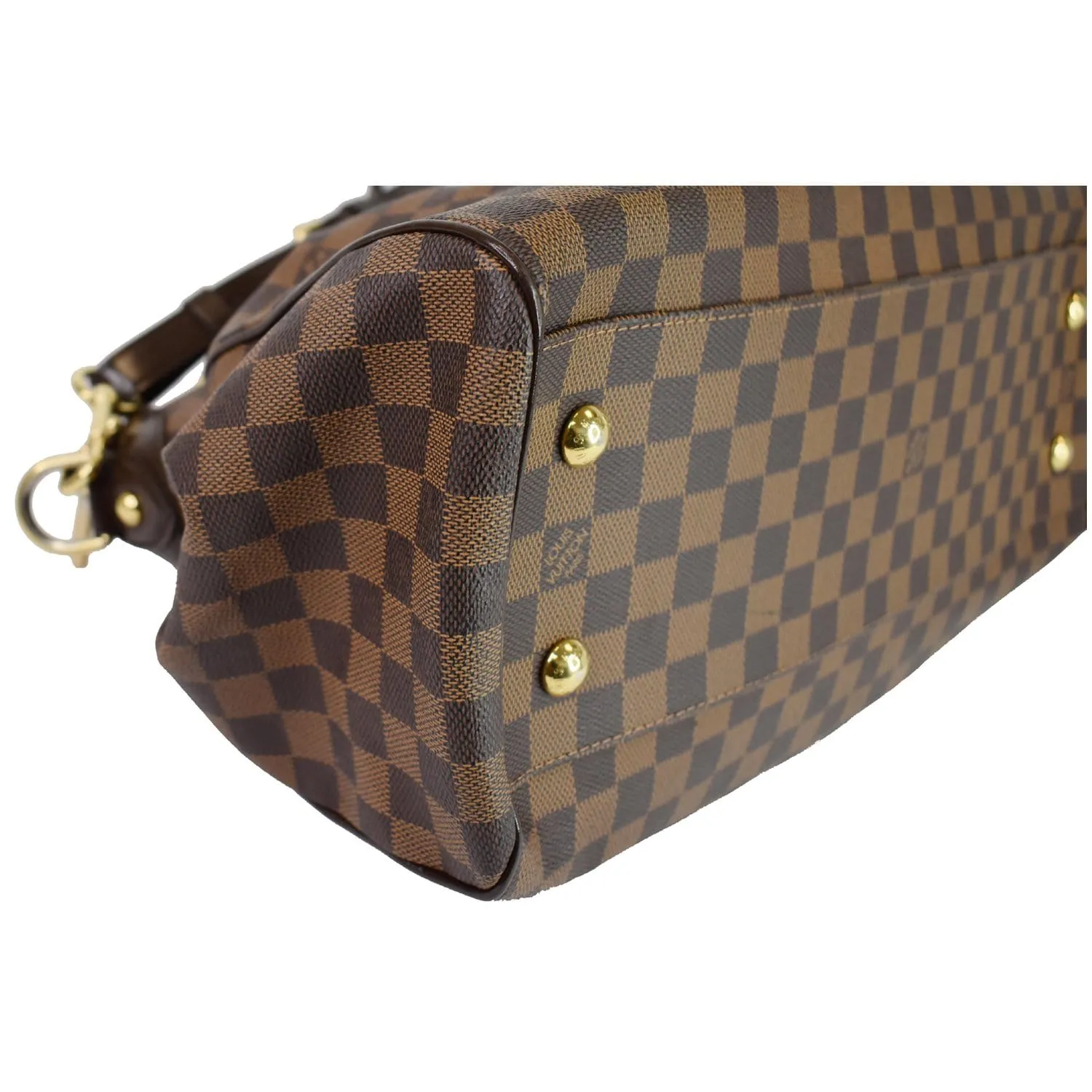 LOUIS VUITTON Trevi GM Damier Ebene 2way Shoulder Bag Brown