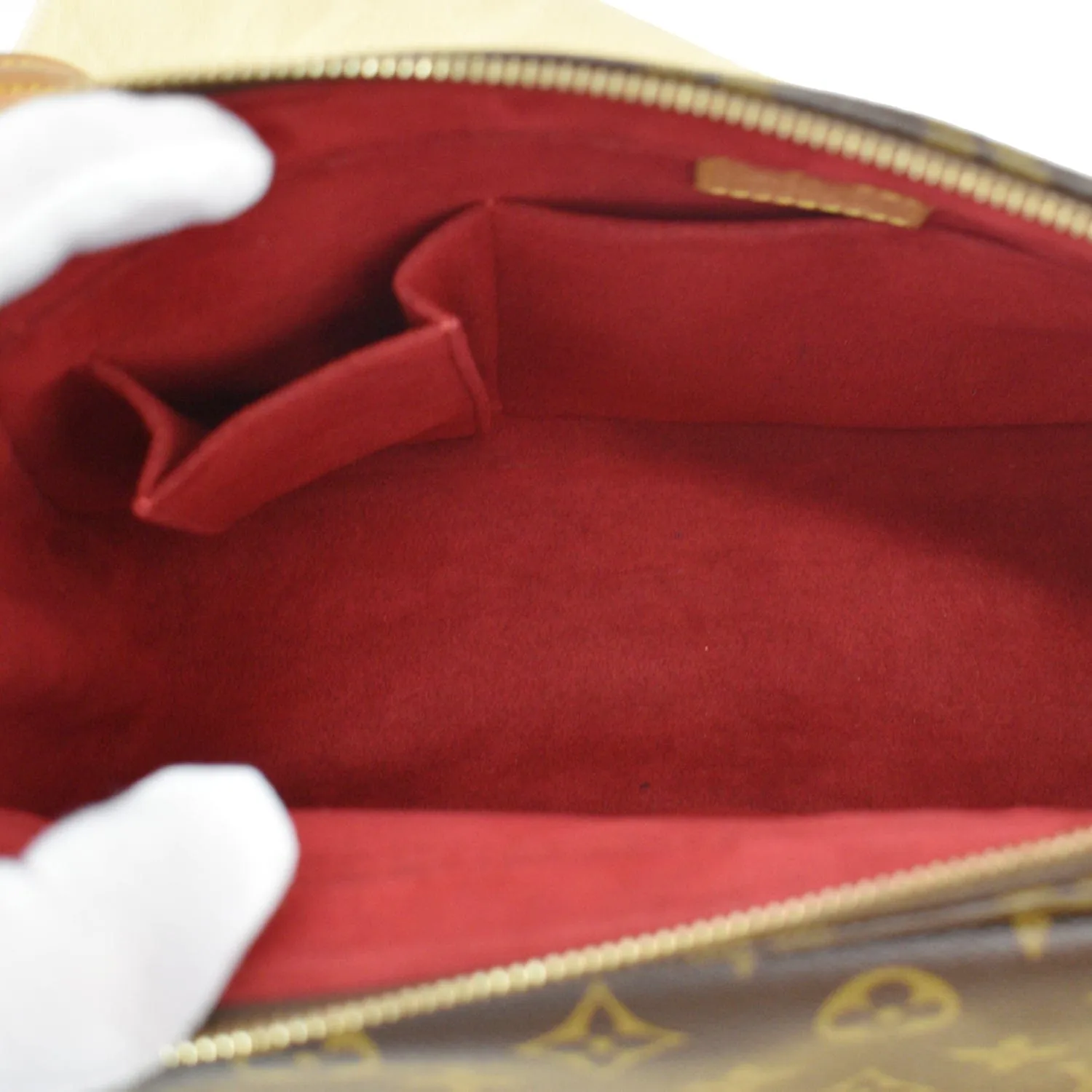 LOUIS VUITTON Viva Cite GM Monogram Canvas Shoulder Bag Brown