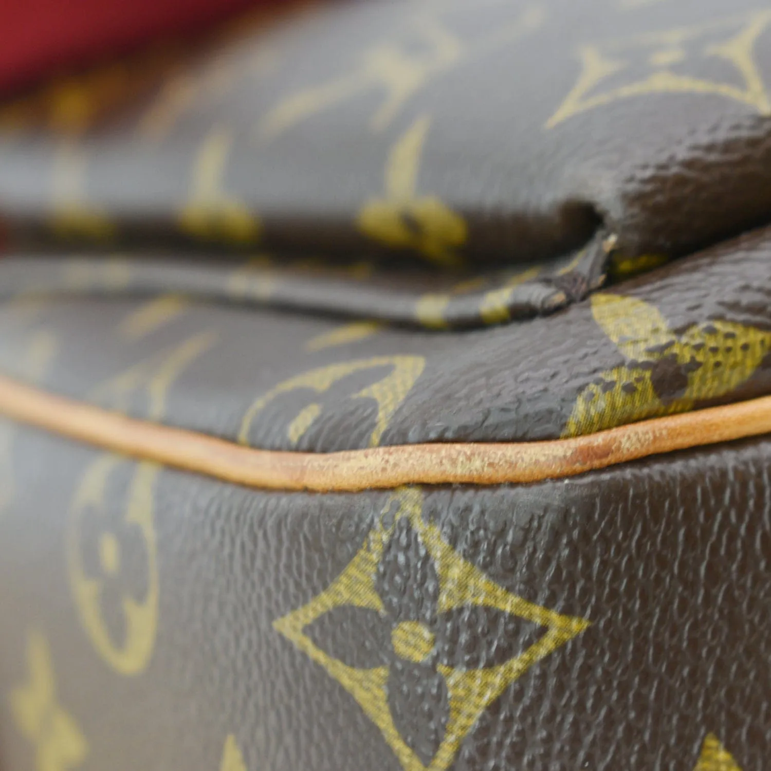 LOUIS VUITTON Viva Cite GM Monogram Canvas Shoulder Bag Brown