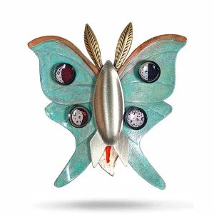 Luna Moth Pin