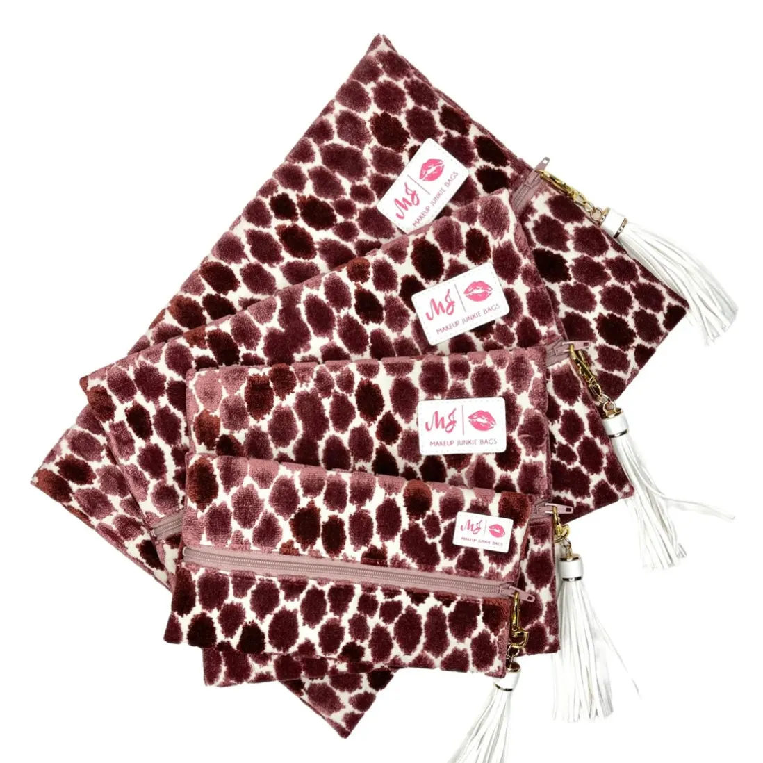 Makeup Junkie Bags - Modern Mauve