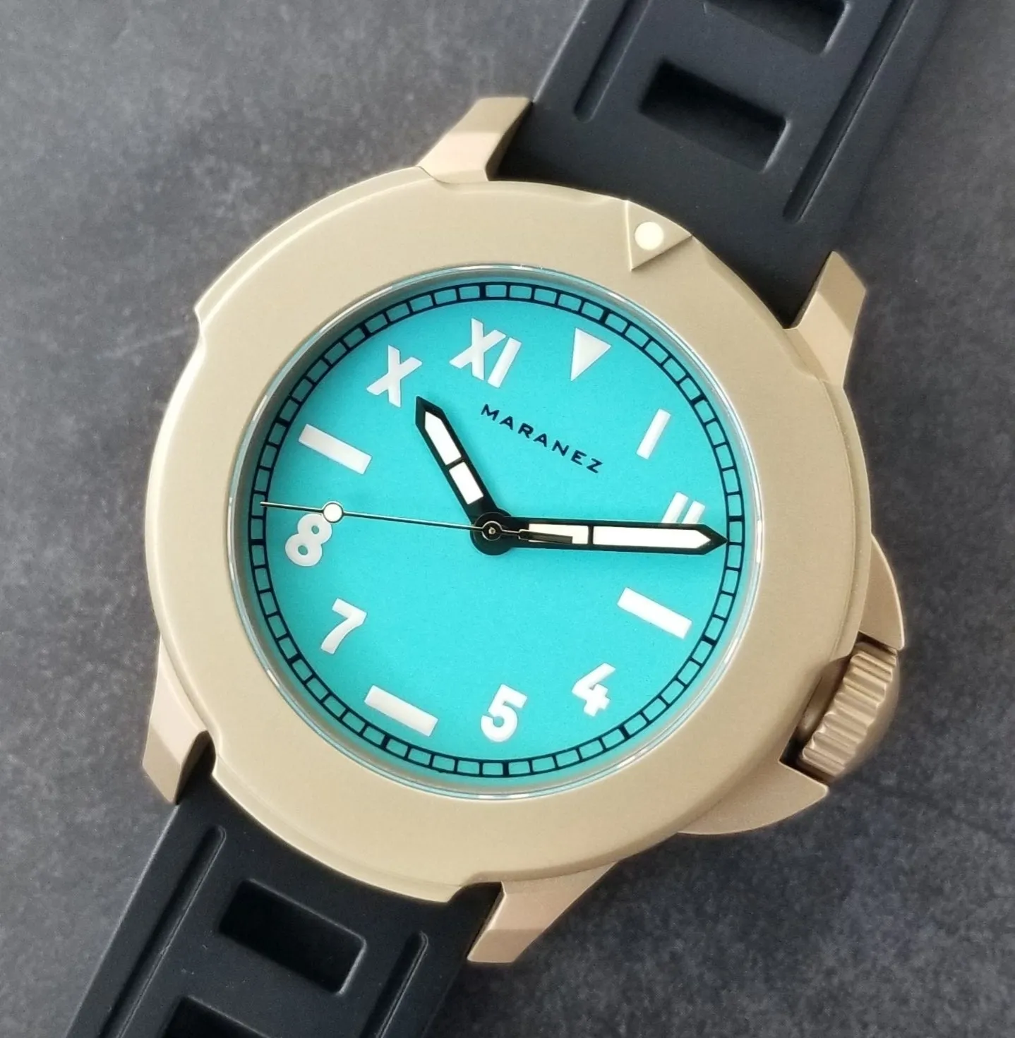 Maranez Bangla 47 brass turquoise California