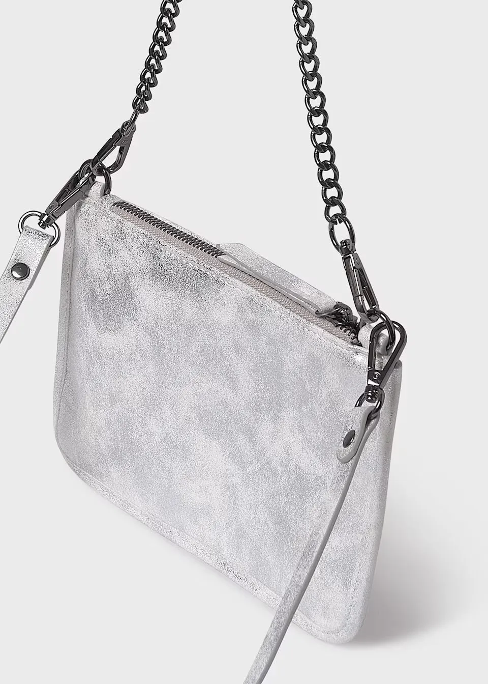 Mayoral Girls Shoulder Bag 10939 Silver