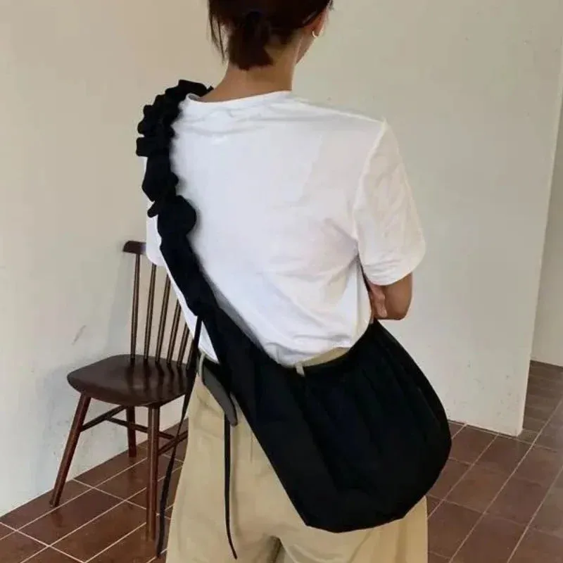 MBTI Designer Pleated Women’s Shoulder Bag