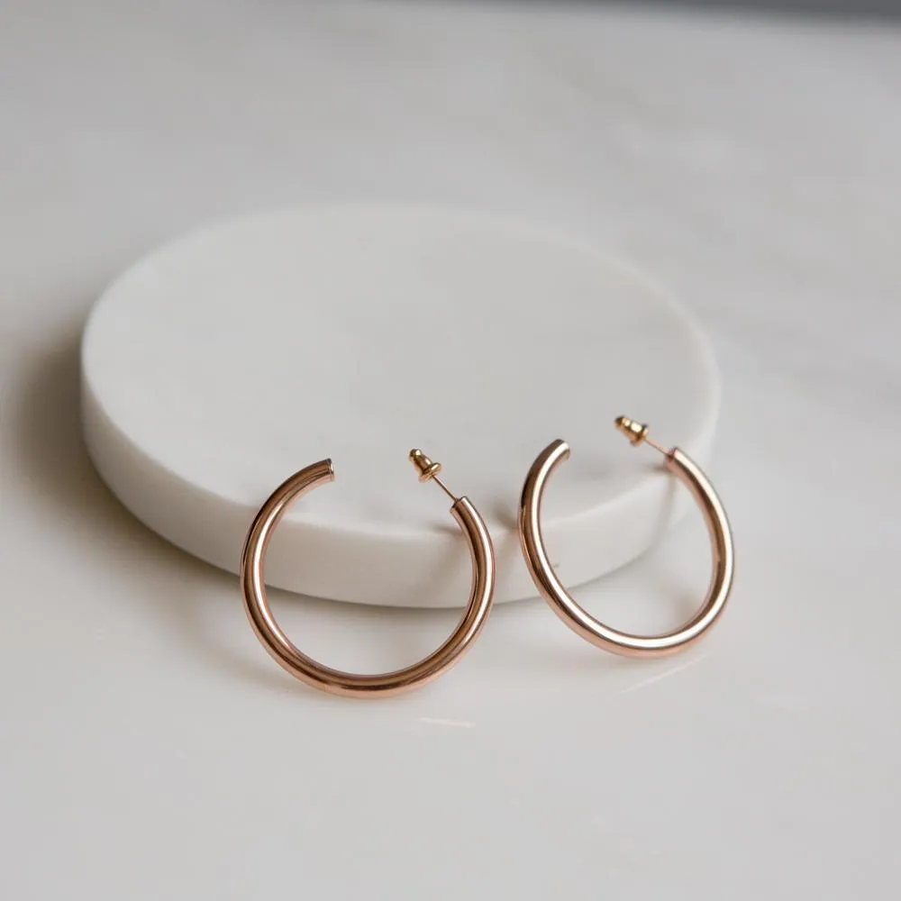 Medium Hoop Earrings