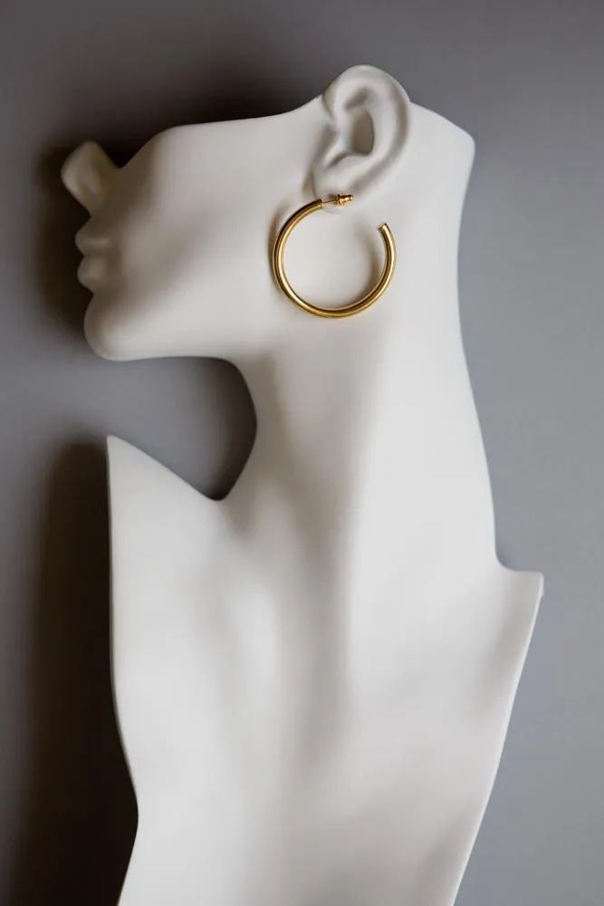Medium Hoop Earrings