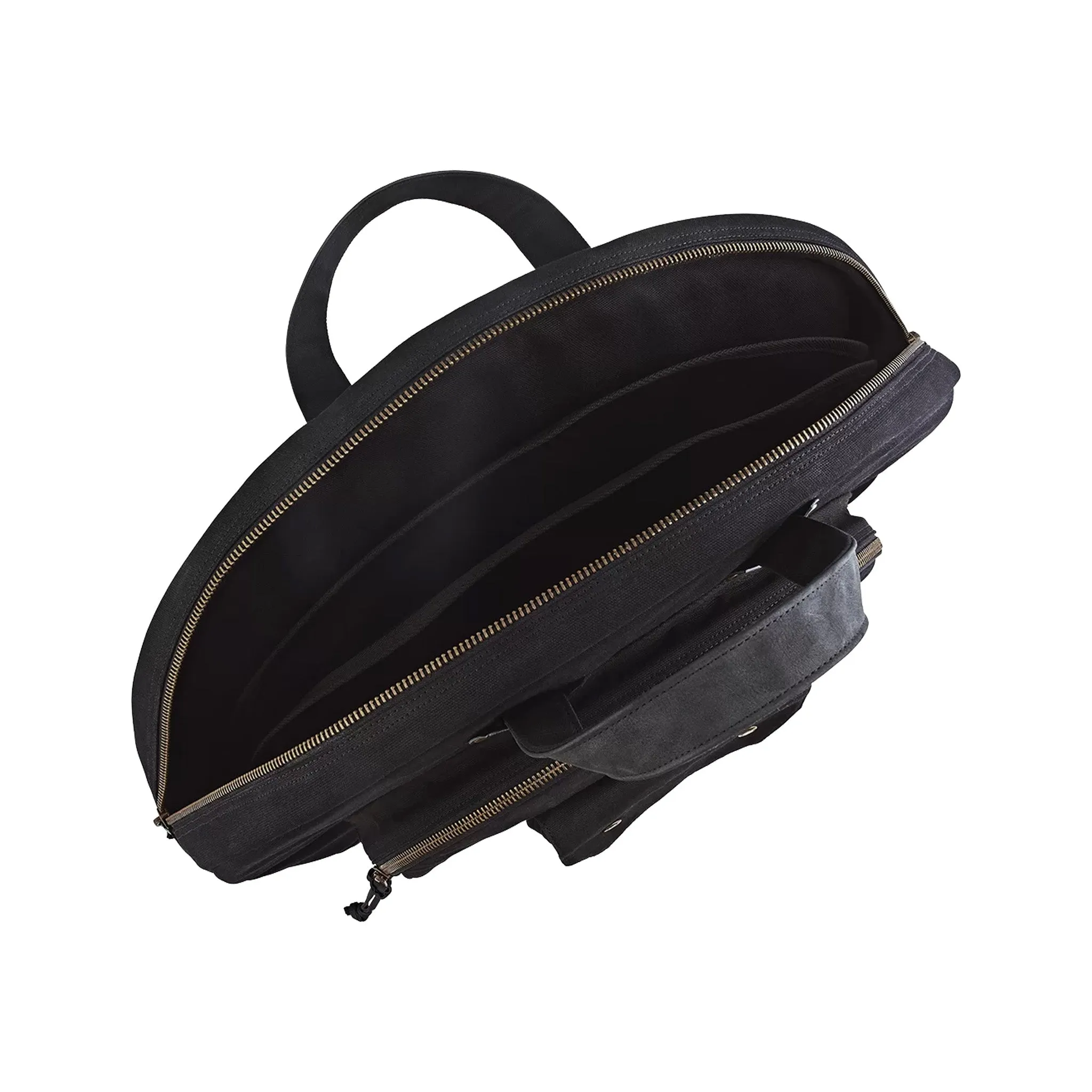 MEINL Cymbals MWC22BK 22inch Waxed Canvas Backpack Cymbal Bag, Classic Black