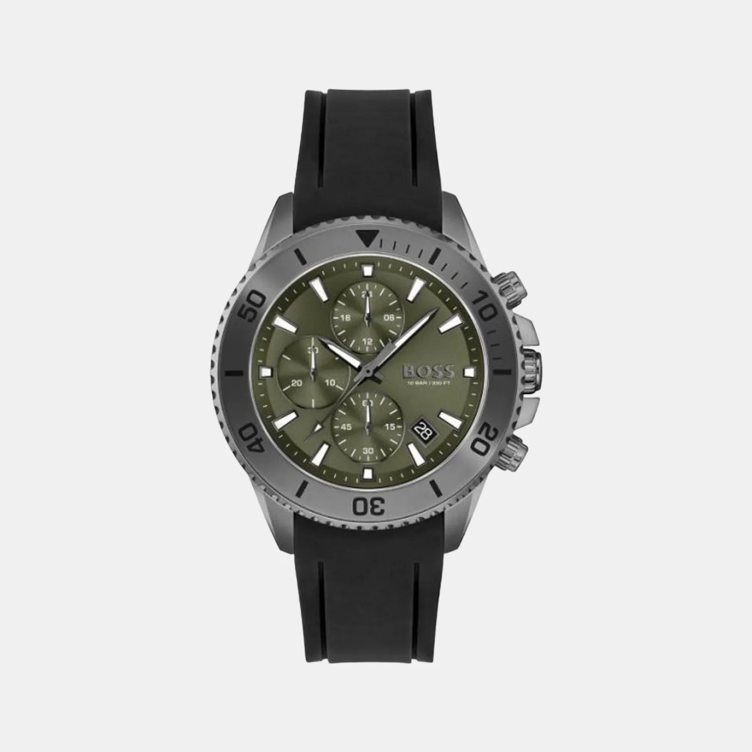 Men Green Analog Stainless Steel Watch 1513967