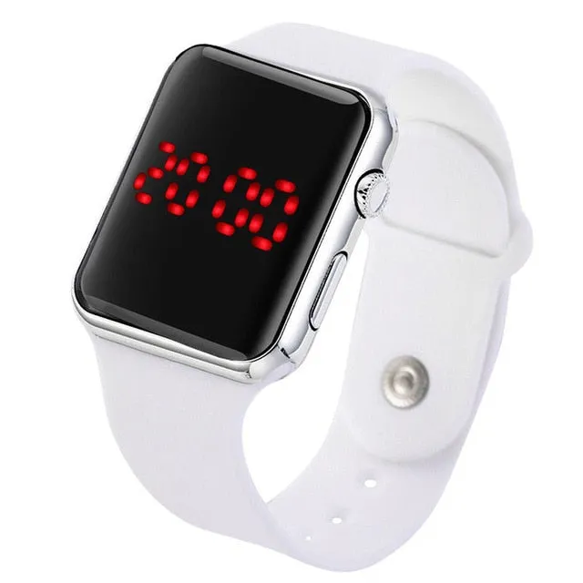 Men Women Digital Led Sport Watch Casual Silicone Watches Wristwatch Bracelet Relogio Masculino Clock reloj hombre bayan kol saa