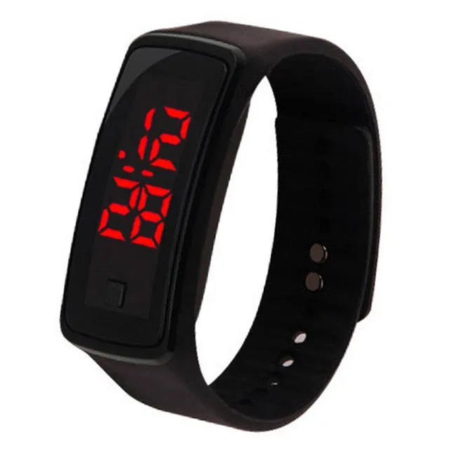 Men Women Digital Led Sport Watch Casual Silicone Watches Wristwatch Bracelet Relogio Masculino Clock reloj hombre bayan kol saa